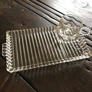Vintage Hazel Atlas snack/luncheon trays